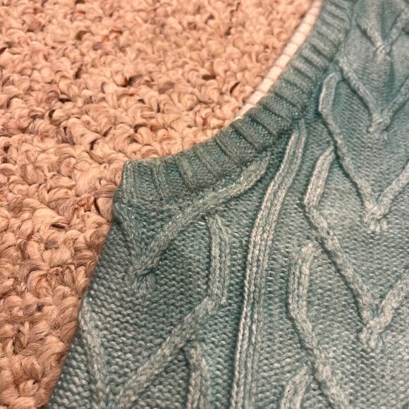 525 America Crystal Diamond Knit Crewneck Sweater Tank Sz S Americana Festival - Picture 4 of 6